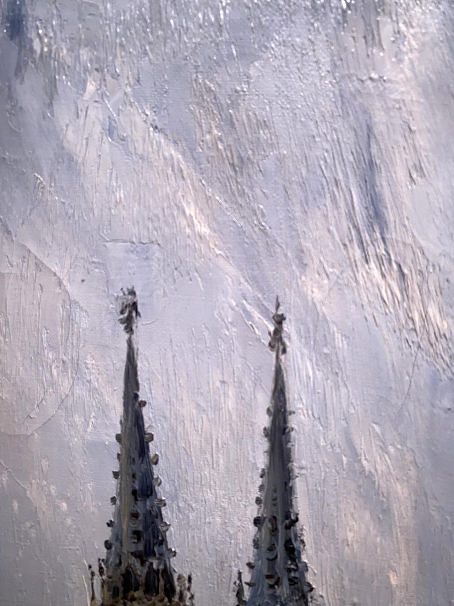 Oil painting St. Nicholas Church Vladimir Sadovoy