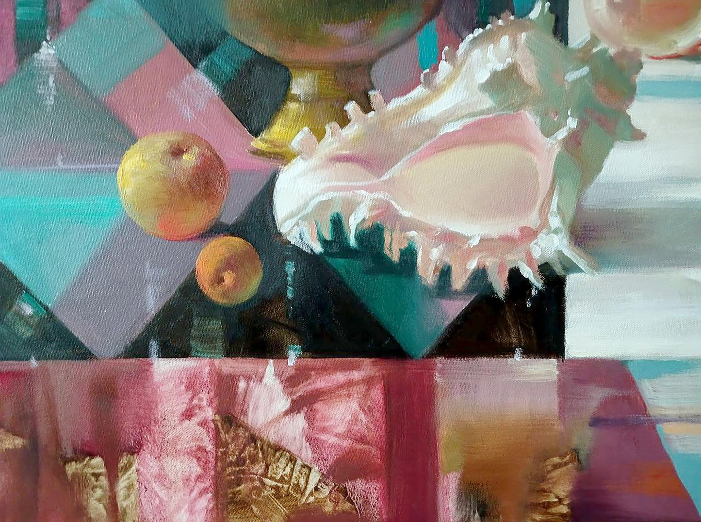 Abstract oil painting Bright morning Anatoly Tarabanov