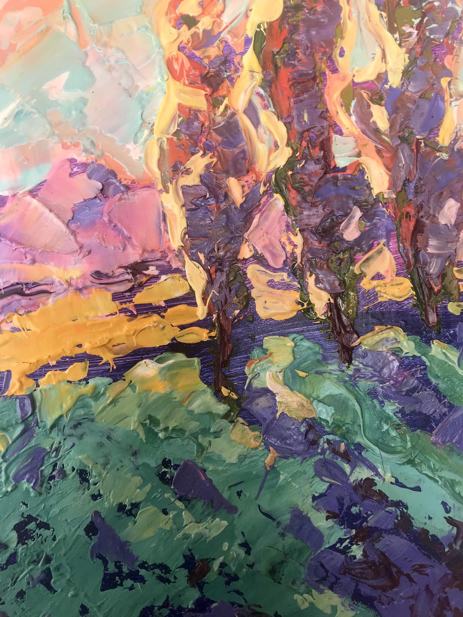 Village landscape Art 