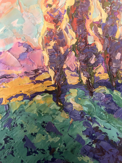 Village landscape Art 