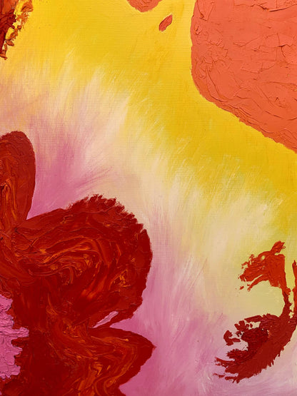 Oil painting Radiance of warmth Oleksandr Gukalov