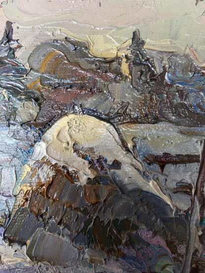 Village landscape Art 