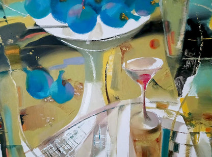 Abstract oil painting Sweet Still Life Anatoly Tarabanov