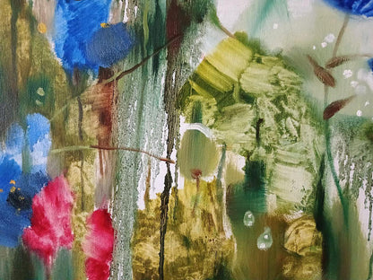 Abstract oil painting Morning dew Anatoly Tarabanov