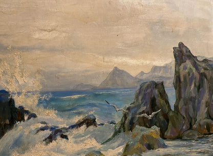 Oil painting Gurzuf K. P. Inzavicius