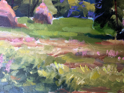 Oil painting September day Batrakov Vladimir Grigorievich