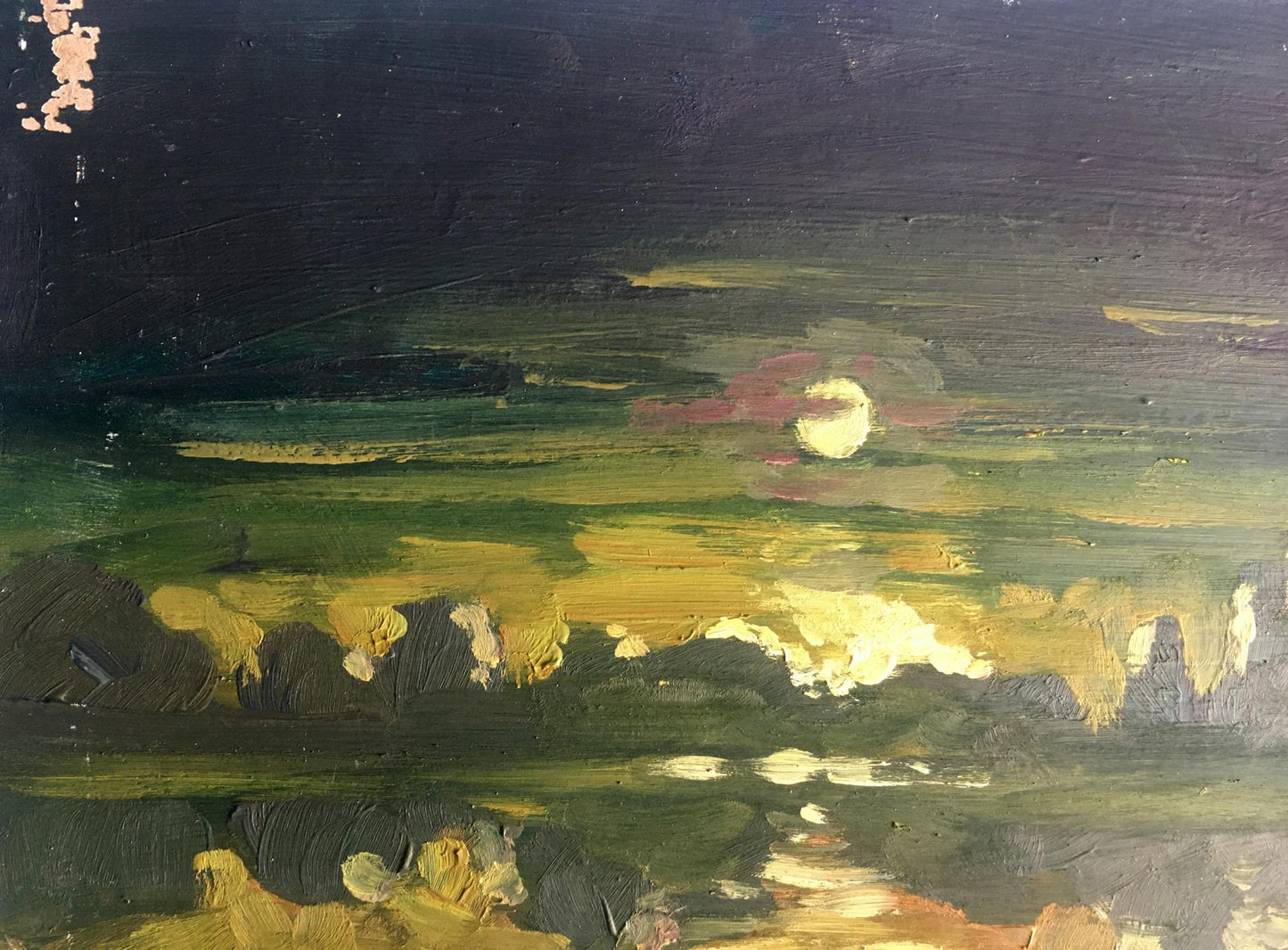 Oil painting Closer to the night Svetlana Gramm