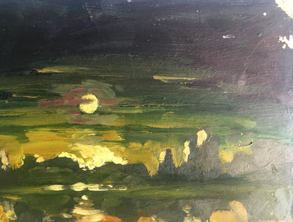 Oil painting Closer to the night Svetlana Gramm