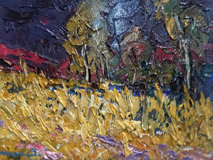 Village landscape Art 