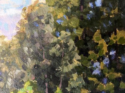 Oil painting Hot day Batrakov Vladimir Grigorievich