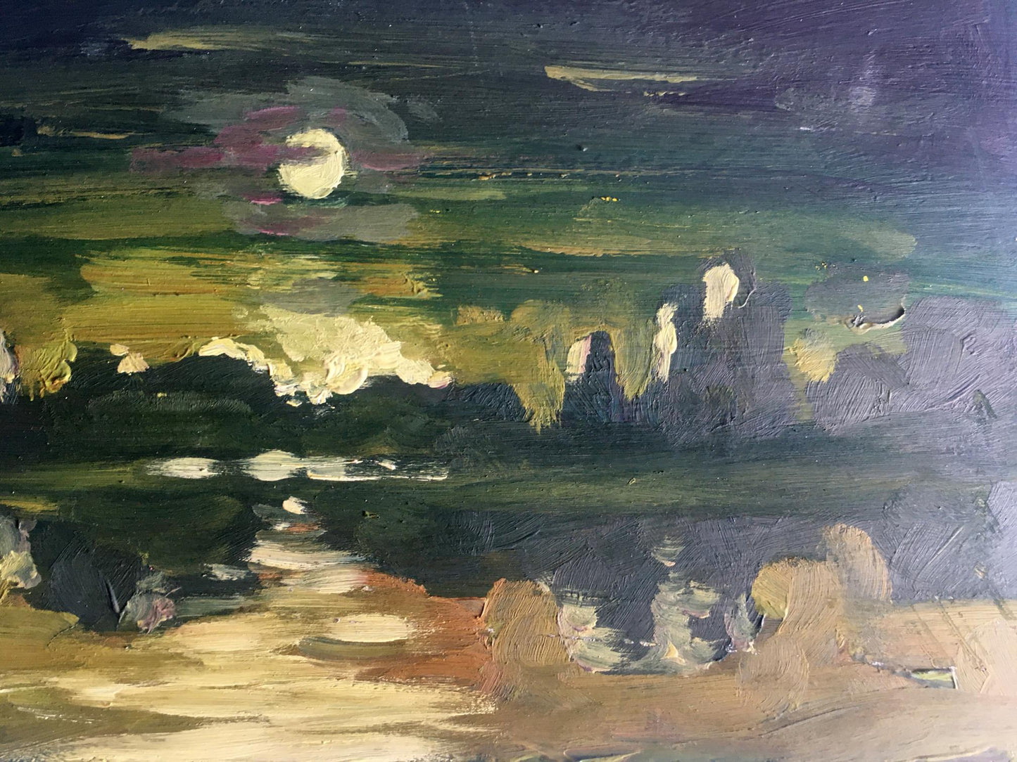 Oil painting Closer to the night Svetlana Gramm