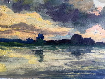 Oil painting Before the rain Svetlana Gramm