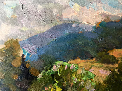 Oil painting Near Tustan Batrakov Vladimir Grigorievich