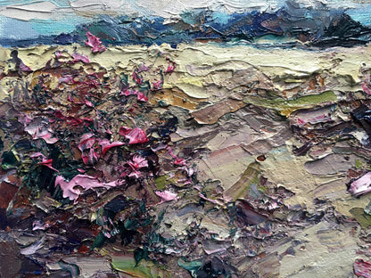 Oil Painting Summer Nature Landscape 