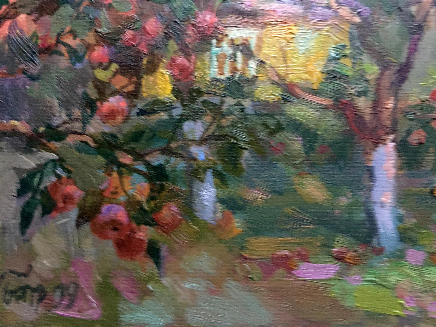 Oil painting First days of autumn Batrakov Vladimir Grigorievich