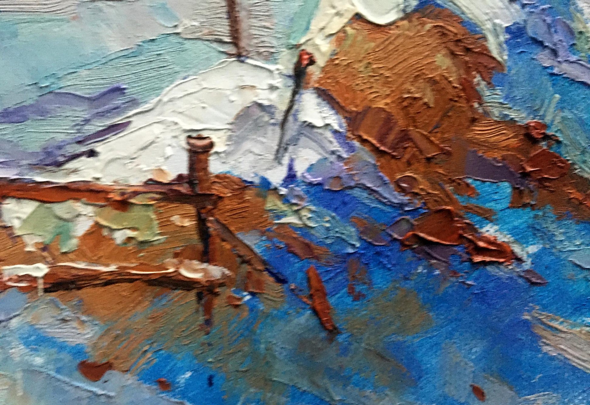 Village landscape Art 