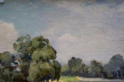 Oil painting Before the rain Unknown artist
