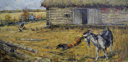 Oil painting Farm
