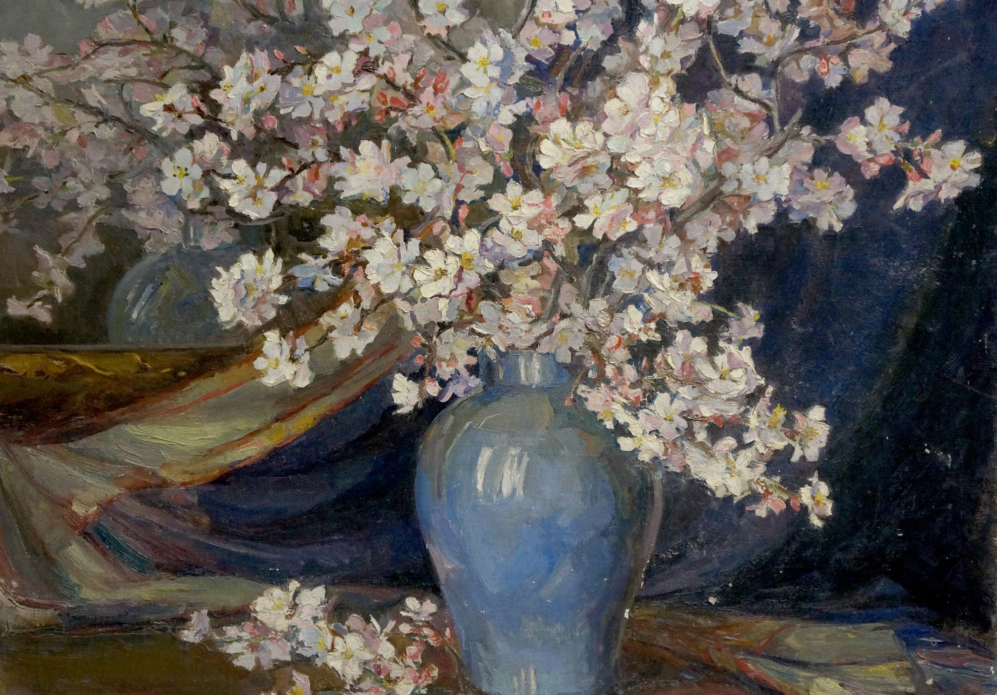 Oil painting Flowers Tsvetkova V. P.