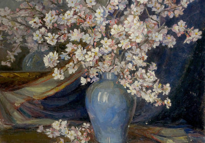 Oil painting Flowers Tsvetkova V. P.