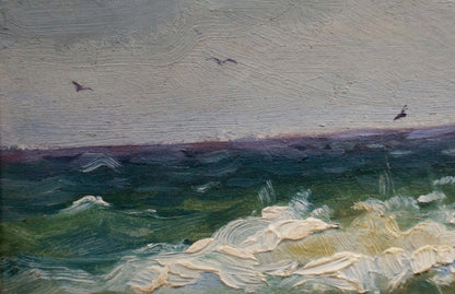 Oil painting Marine sketch Knishevsky Vladimir Leonidovich