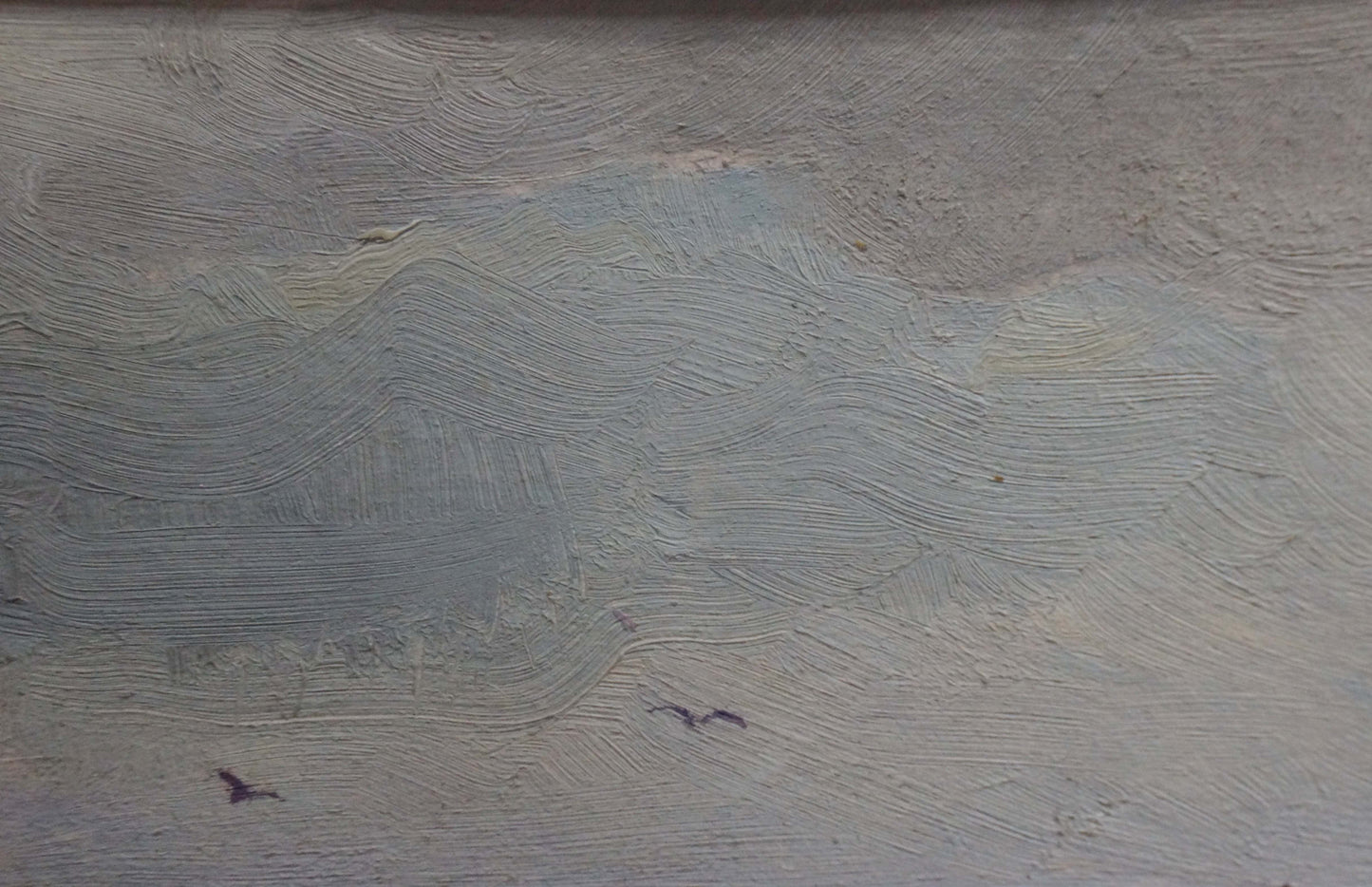 Oil painting Marine sketch Knishevsky Vladimir Leonidovich