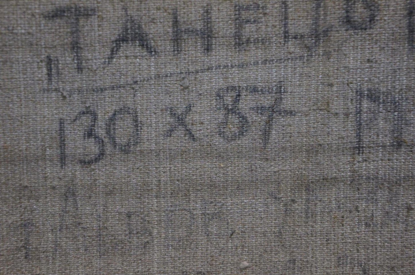 Abstract oil painting Dance Golikov I.E.