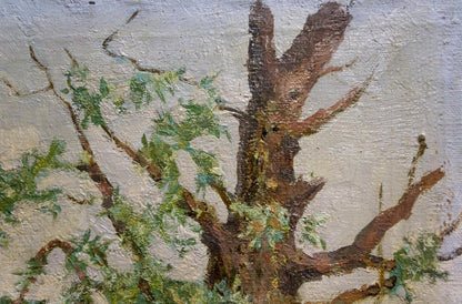 Oil painting Willow Grigoryev Sergey Alekseevich