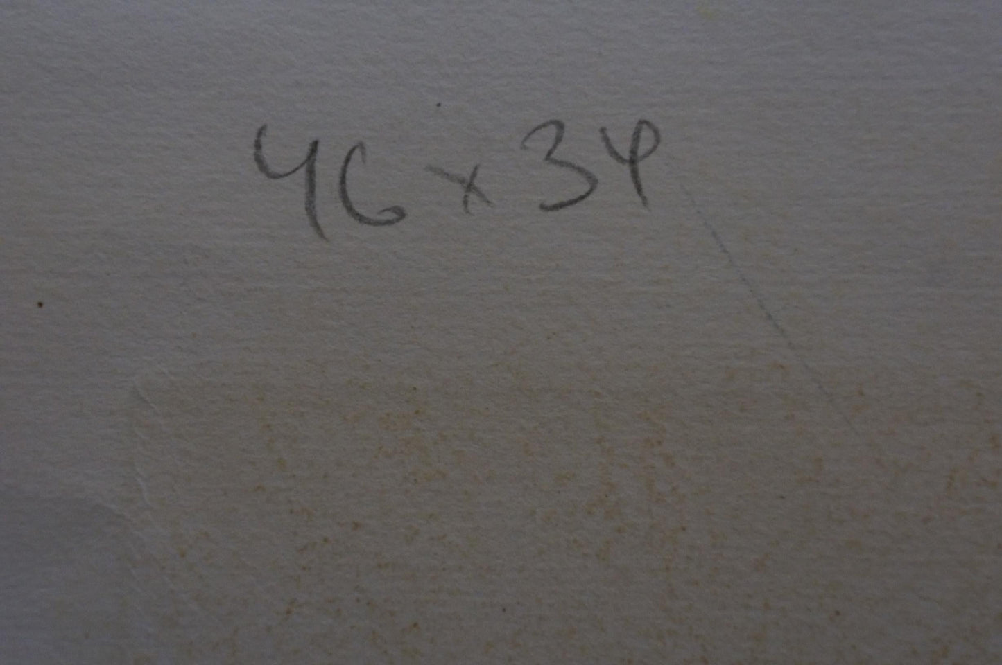 Abstract painting Portrait of a naked girl Albina Yaloz