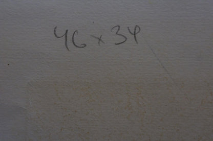 Abstract painting Portrait of a naked girl Albina Yaloz