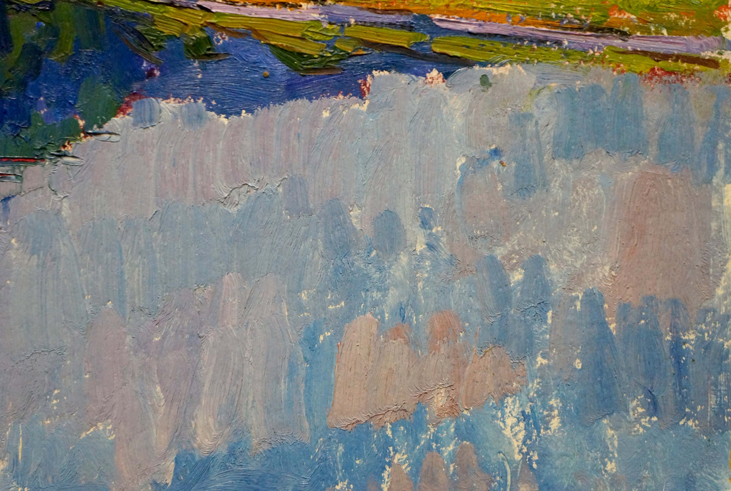 Oil painting Natural landscape Chegodar Vasily Dmitrievich