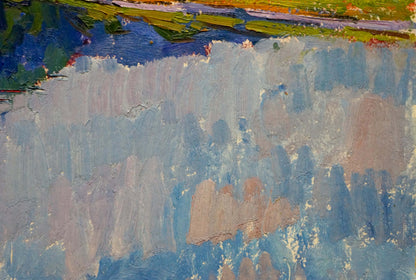 Oil painting Natural landscape Chegodar Vasily Dmitrievich