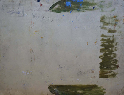 Oil painting It's a nasty day Scriabin Petr Dmitrievich