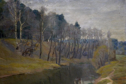 Oil painting Landscape Konstantinov Victor Sergeevich