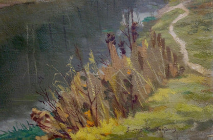 Oil painting Landscape Konstantinov Victor Sergeevich