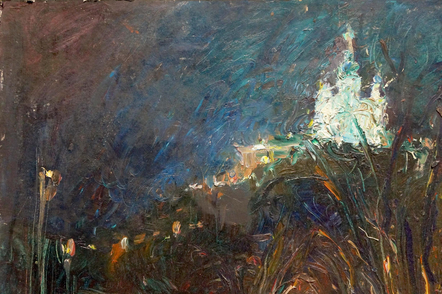 Oil painting Night landscape Klimenko Alexander Ivanovich