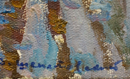 Oil painting After the rain Shepetovsky Vitaly Yakovlevich