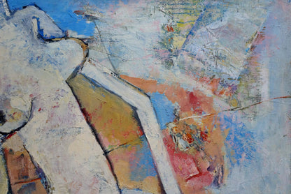 Abstract oil painting Tenderness Kryukov Vasily Ivanovich