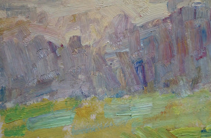 Oil painting Fog Naumova Tamara Sergeevna