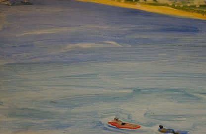 Oil painting On a rest Tkachenko Valentin Yakovlevich