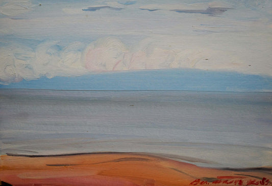 Oil painting Sea landscape Tkachenko Valentin Yakovlevich