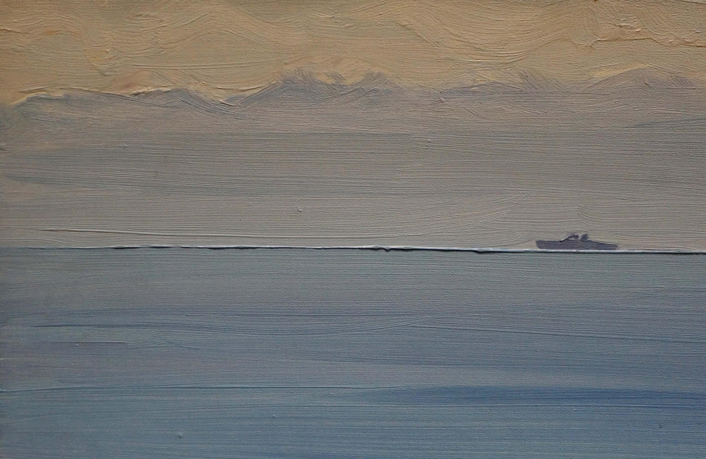 Oil painting Sea horizon Tkachenko Valentin Yakovlevich