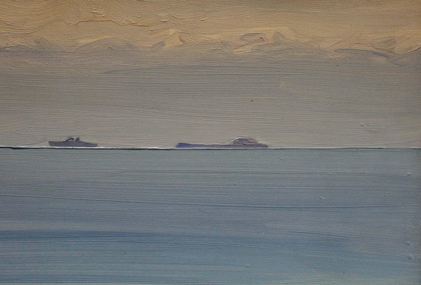 Oil painting Sea horizon Tkachenko Valentin Yakovlevich