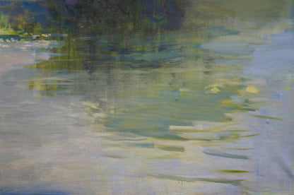 Oil painting Fog has fallen Bezugly Daniil Ivanovich