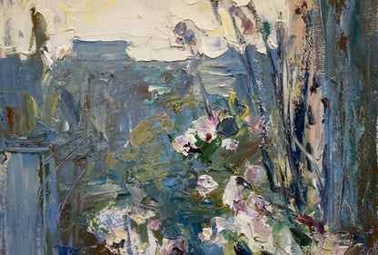 Oil painting City view Klimenko Alexander Ivanovich