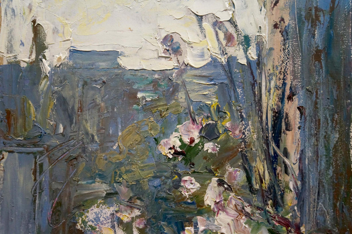 Oil painting City view Klimenko Alexander Ivanovich