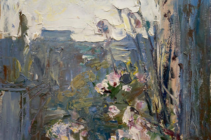 Oil painting City view Klimenko Alexander Ivanovich