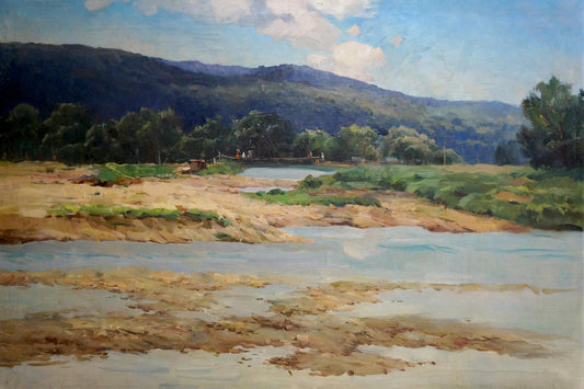 Oil painting Landscape Bokshay Joseph Iosifovich