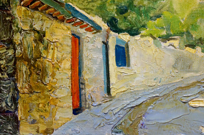 Oil painting The streets of the city Miroshnichenko Pavel Petrovich