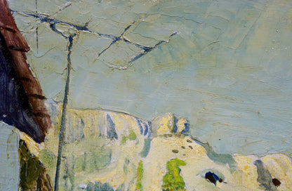 Oil painting The streets of the city Miroshnichenko Pavel Petrovich